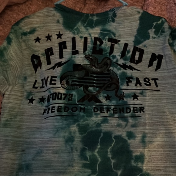 affliction, medium blue T-shirt - Picture 3 of 3